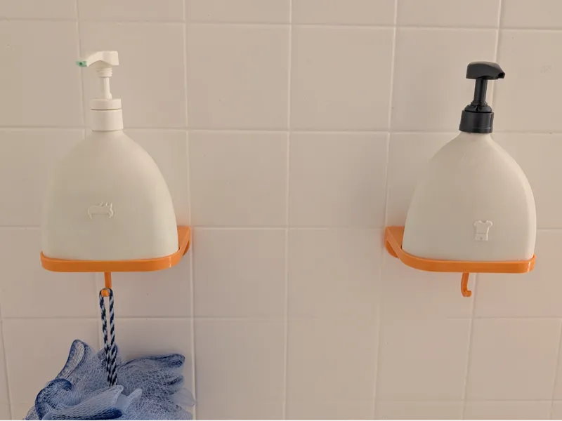 Holder for Shampoo/Shower gel dispenser