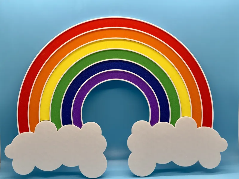 Rainbow —  Tool for Trace and Breathe Exercises