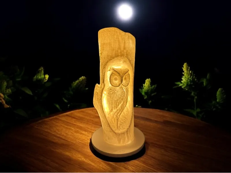 Eulenstamm Lampe v1