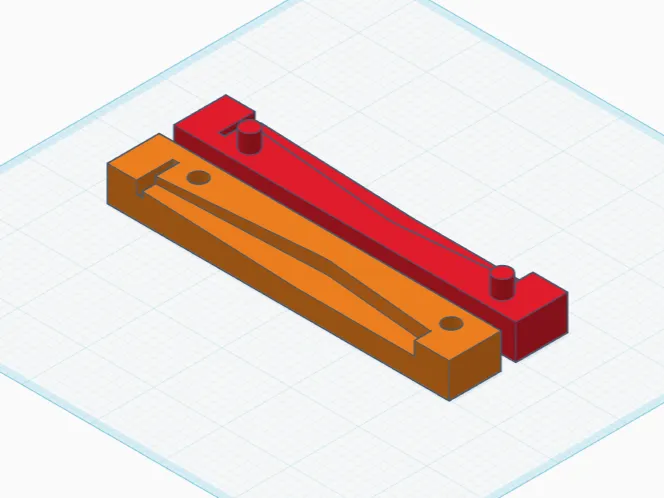 4" Paddle Tail Mold P1