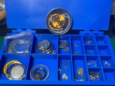 watch parts storage 