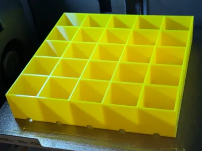 5x5 Rockwool holder for hydroponic seed starting