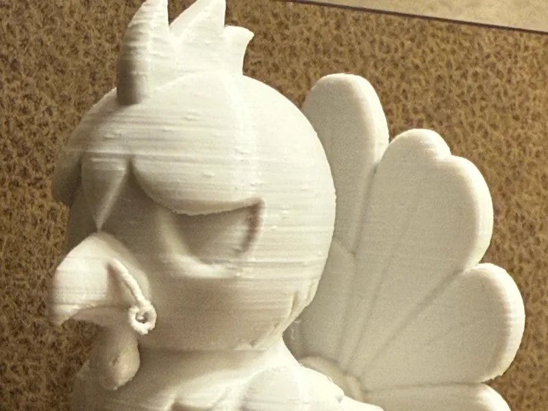 Emo Turkey – Cute Punk Turkey Figurine chibi style