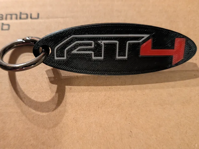 GMC AT4 Keychain