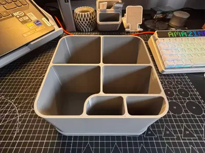 Four-Compartment Storage Box