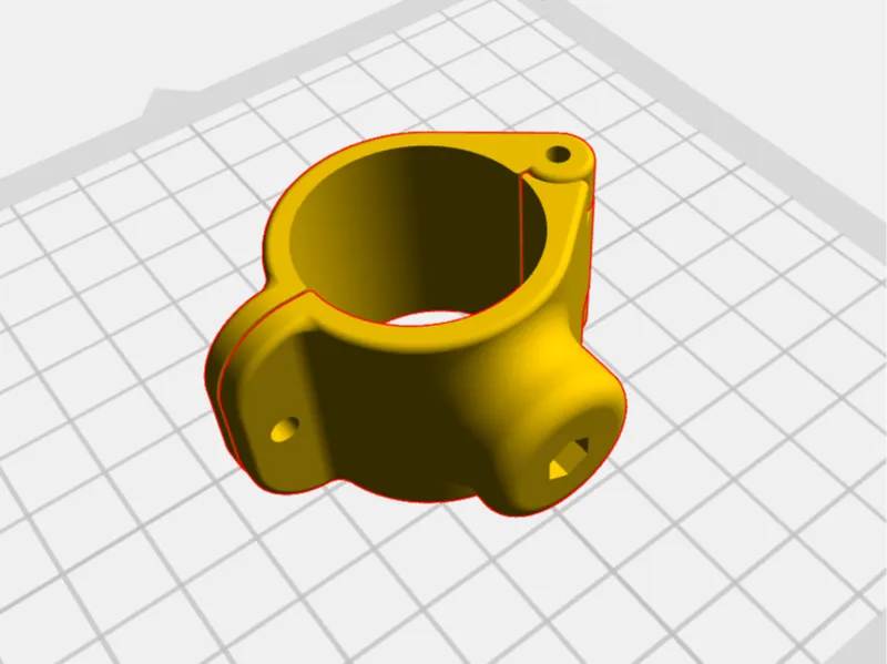 Midland bike guardian holder for normal screw