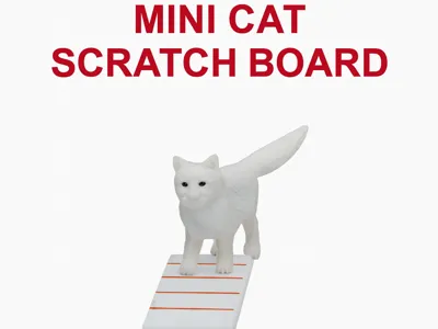 mini cat scratch board