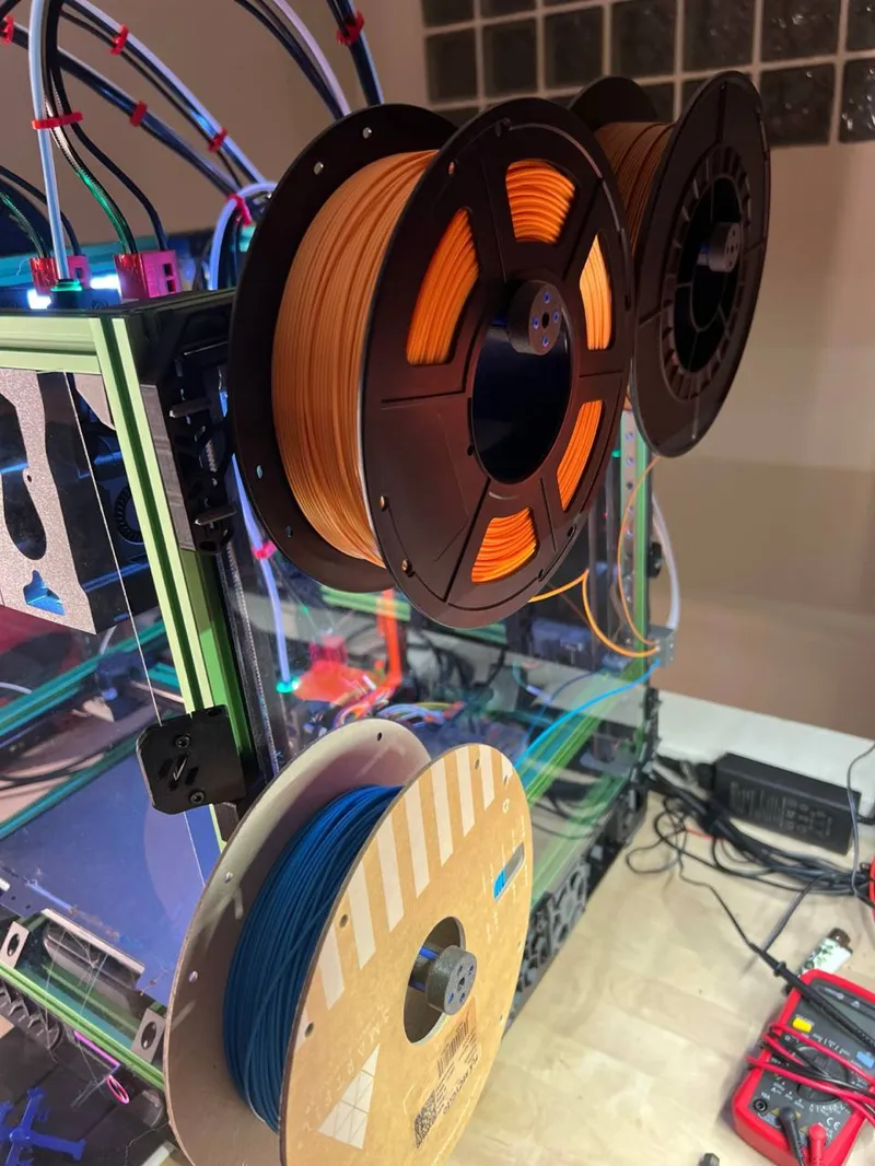 2020 spool holder and toolchanger ptfe holder