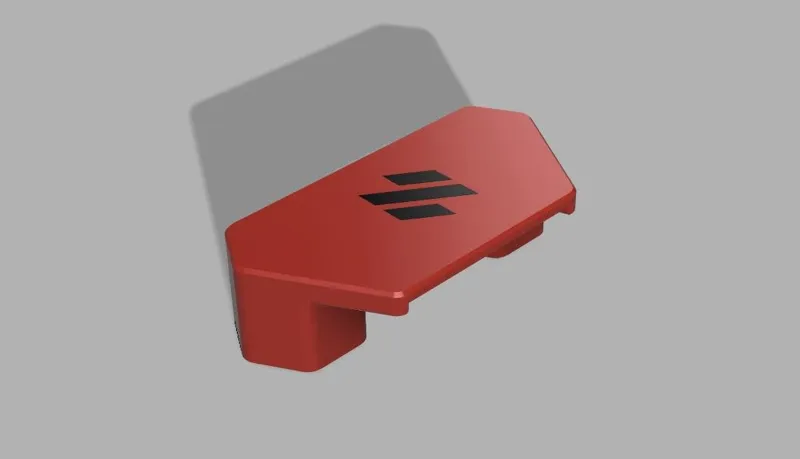 MMU Handle for Voron V0 Hinged Rear Panel Hex Mesh