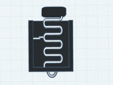 Keychain Fidget Clicker