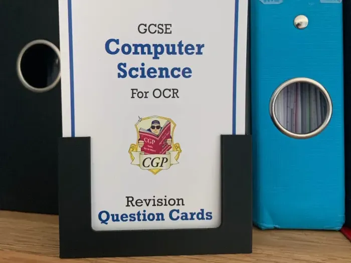 CGP Revision Flashcard Stand
