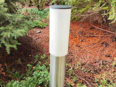 Outdoor Path Light - Transparent Diffuser/Cover