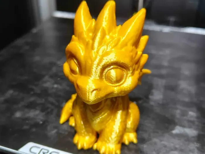 Small dragon statue