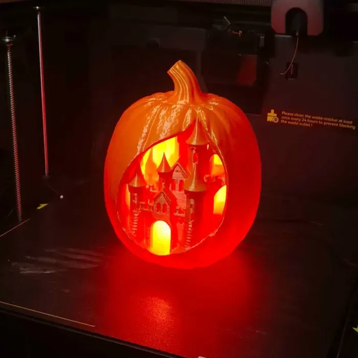 Pumpkin Palace Lamp