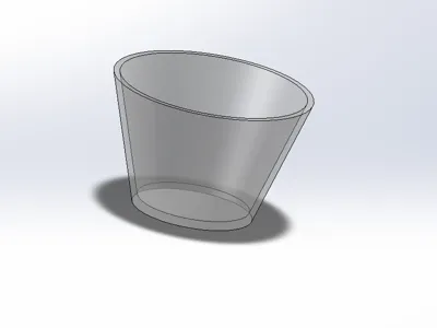 glass without curve