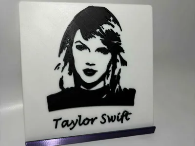 Taylor Swift Wall Art  (150mm tile)