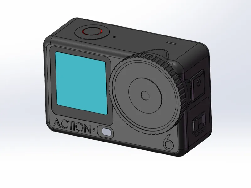 大疆Action6 手测模型