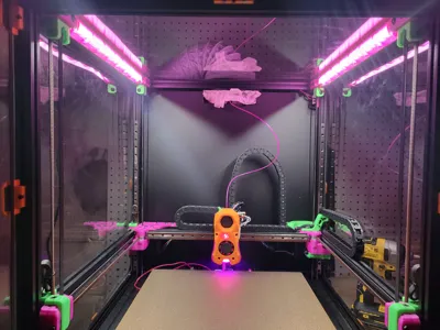 Voron bolt on led strip bracket