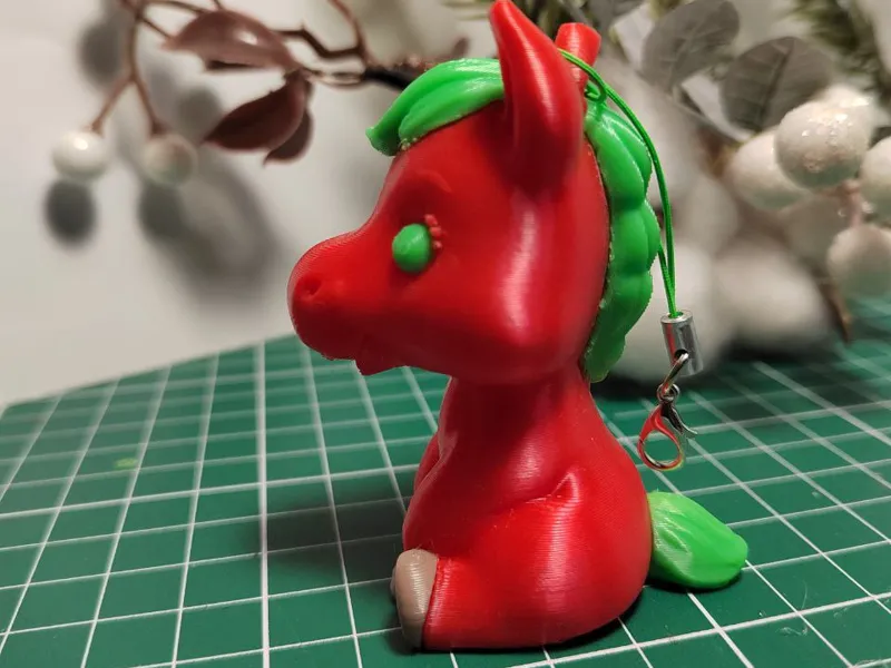 horse keychain New Year's toy