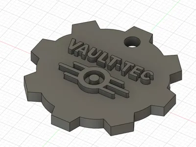 Vault Tec Dog Tag
