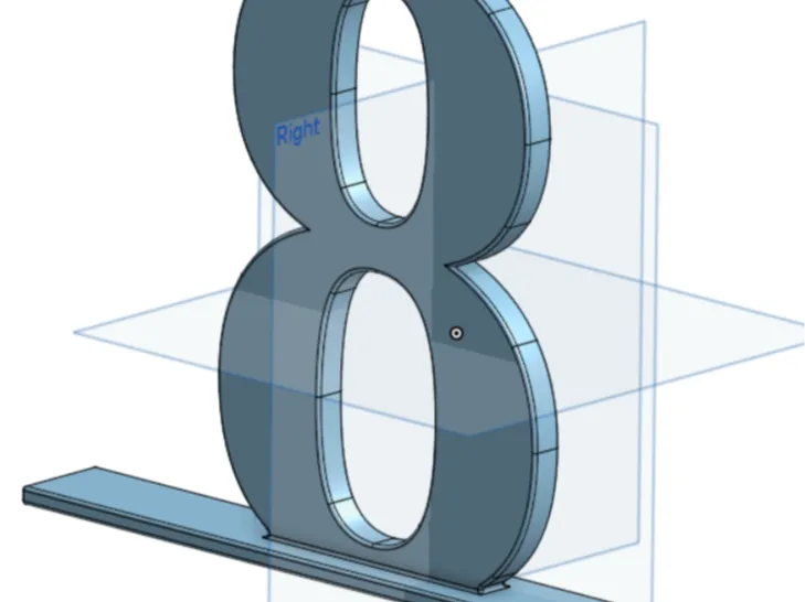 Number 8 by user_4239555327 MakerWorld: Download Free 3D Models