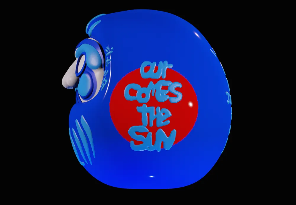 CACTUS JACK X FRAGMENT DARUMA DOLL - Free 3D Print Model - MakerWorld