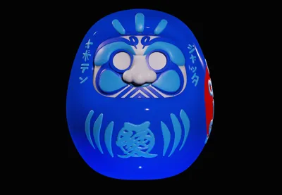 CACTUS JACK X FRAGMENT DARUMA DOLL