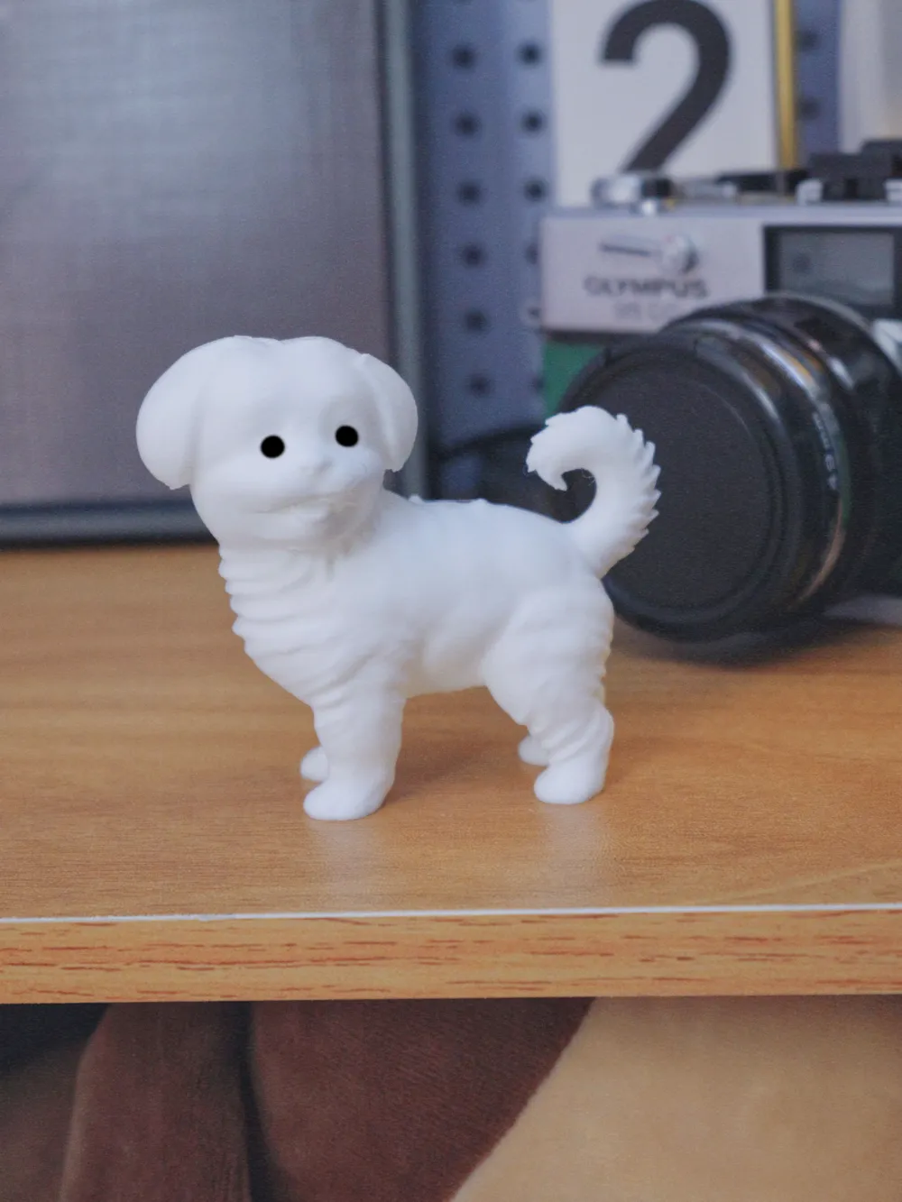 Cute puppy - Free 3D Print Model - MakerWorld