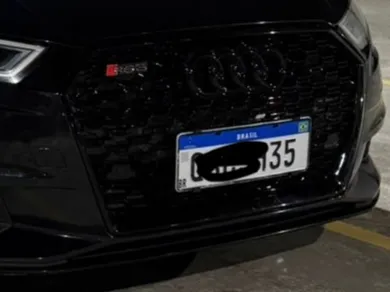 Audi A3 Mercosur License Plate Holder