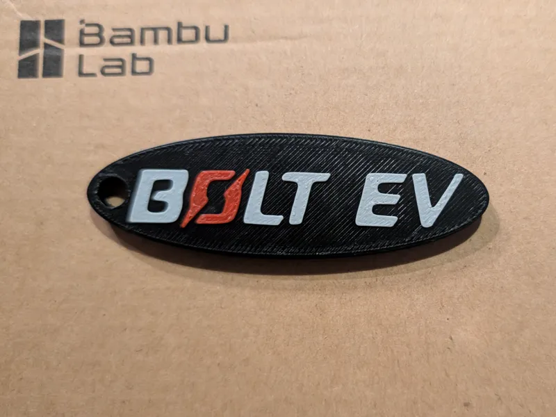 Chevy Bolt Keychain