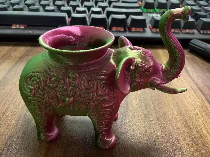 青铜器象尊