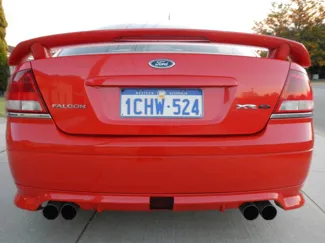 BA BF Tow Ball Covers for XT and XR rear bumpers.