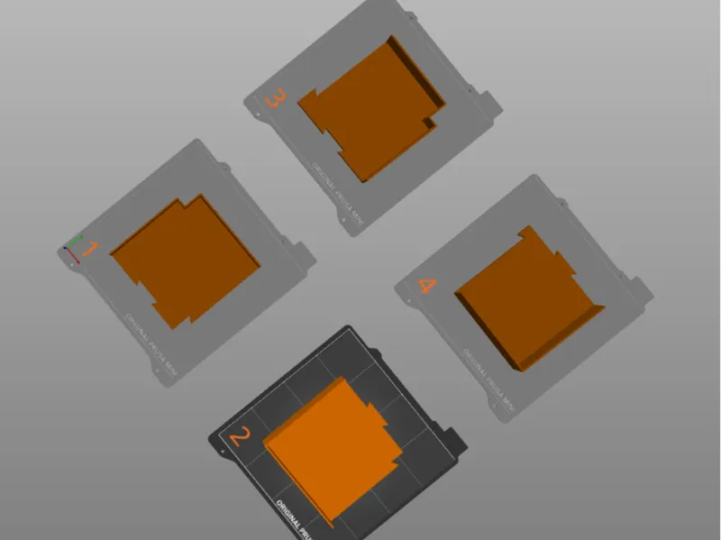 Akerbar Drip Tray split for prusa mini