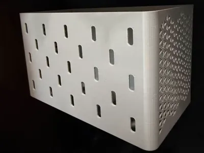 32mm Hole Spacing Pegboard Storage Box - IKEA Pegboard Extension