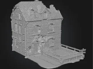 Destroyed House 1