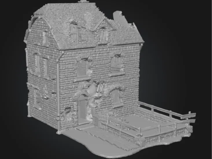 Destroyed House 1