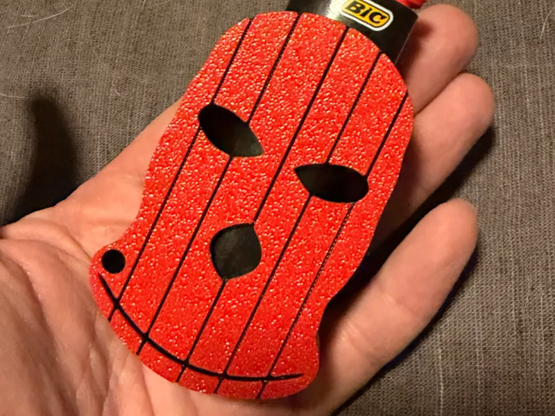Ski Mask bic holder