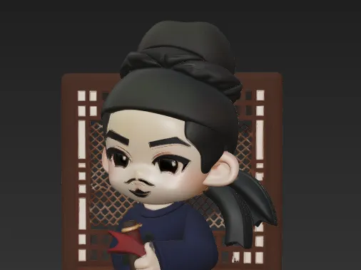 唐朝诡事录苏无名Q版手办