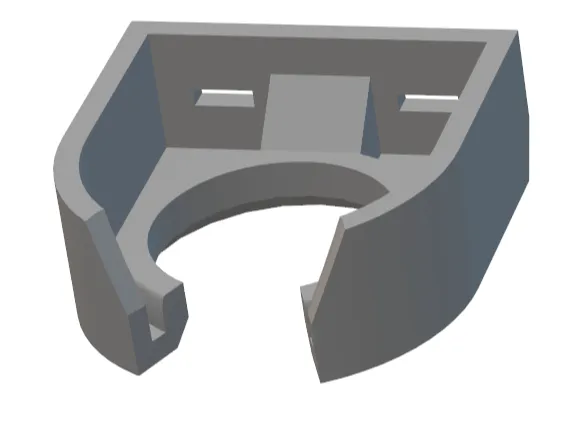 Wall mount for cyllinders like oxy