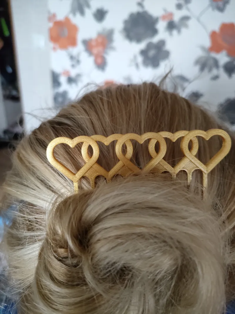 Hairpin- Hearts