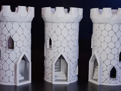 Dice Tower (Supportless 116g)