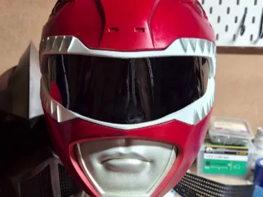 Red ranger helmet
