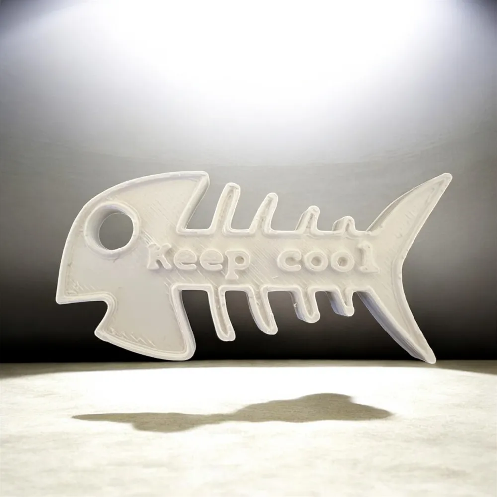 Fishbone Keychain by Rs_CraftyDesign MakerWorld: Download Free 3D Models