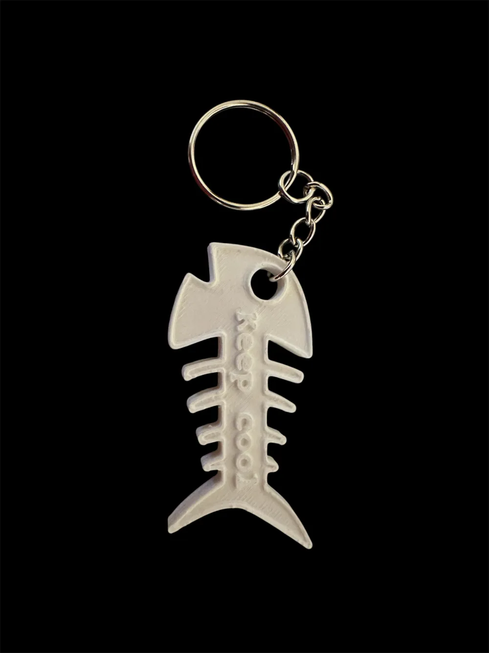 Fishbone Keychain by Rs_CraftyDesign MakerWorld: Download Free 3D Models