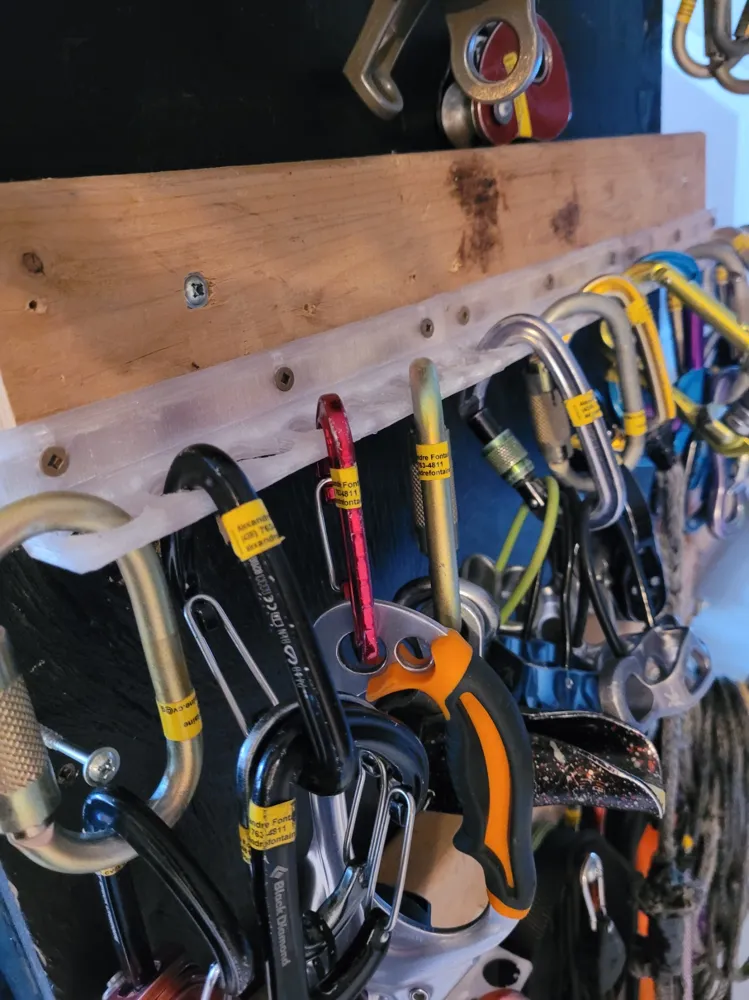 Climbing Gear Rack - Free 3D Print Model - MakerWorld