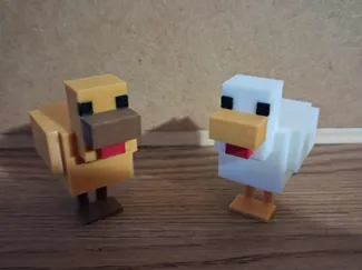 Minecraft chicken