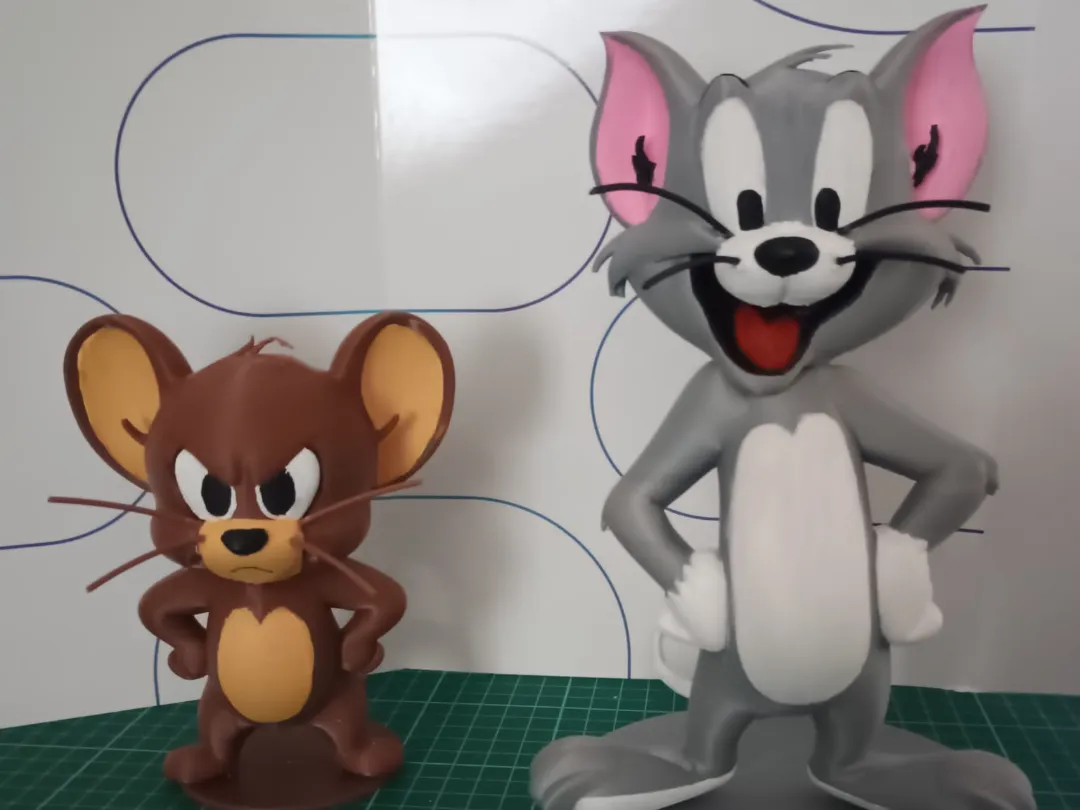 Tom a Jerry - Free 3D Print Model - MakerWorld