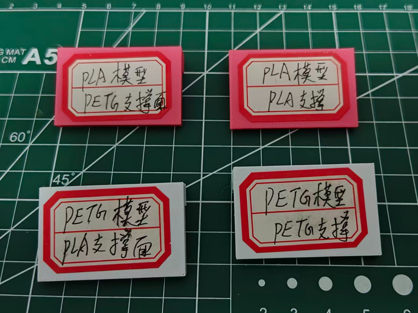 双料打印模型测试