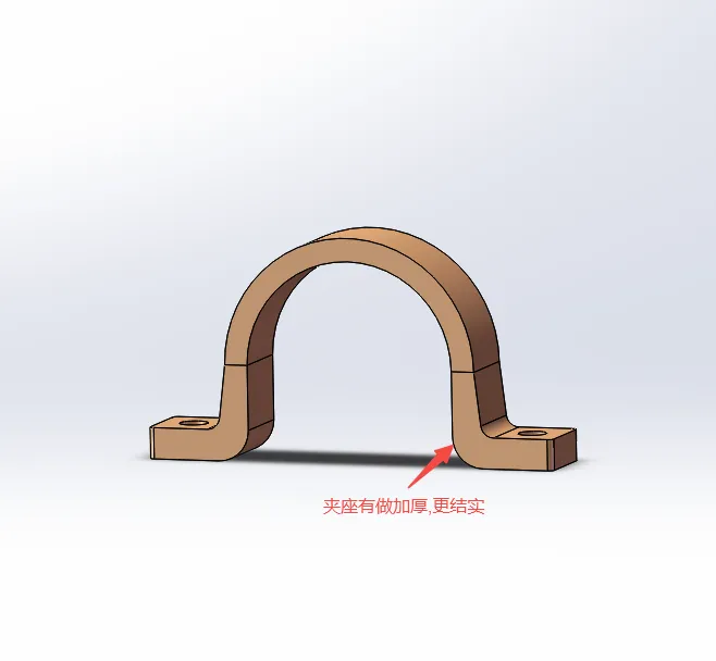 PVC管夹、PVC抱箍、PVC卡箍、管道固定扣 - 免费 3D 打印模型 - MakerWorld