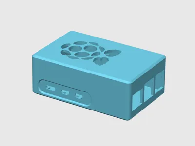 Raspberry Pi 5 - AI HAT+ Case - No screws needed, only original accessories